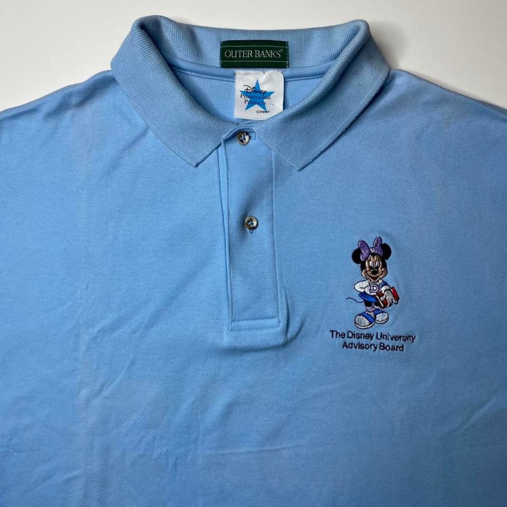 Vintage 90s Disney Minnie‎ Mouse staff polo shirt